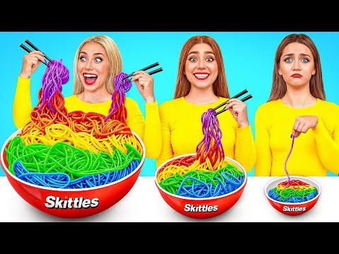 Big, Medium and Small Plate Challenge | Crazy Ideas To Cook by Multi DO Challenge