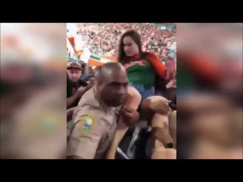 Miami Cop Vs Drunk Girl