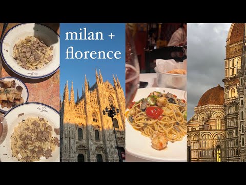 🇮🇹 italy in 10 days 🍄‍🟫🍝🍕milan, pisa, florence first time guide, sooo much food + goyard buy