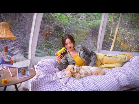 Solo Camping in a See-Through Tent | Kodak Mini Shot 3ERA events