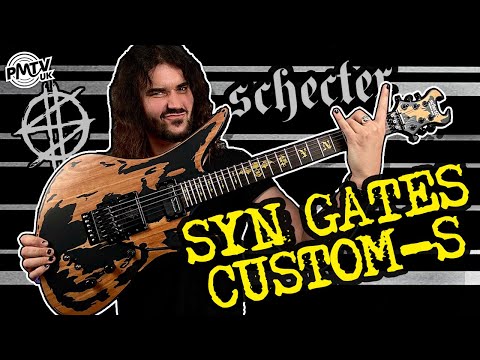 Synyster Gates' NEW Post-Apocalyptic Signature Schecter!