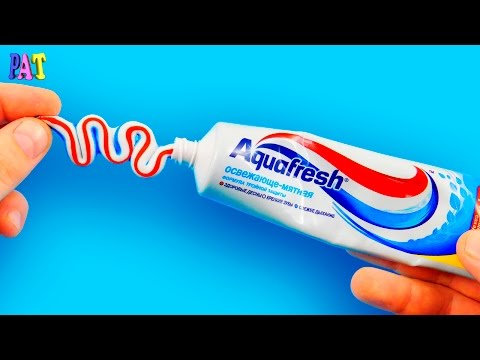 How to Make Slime Colgate Toothpaste and Glue, Without Borax , Without Starch and Without