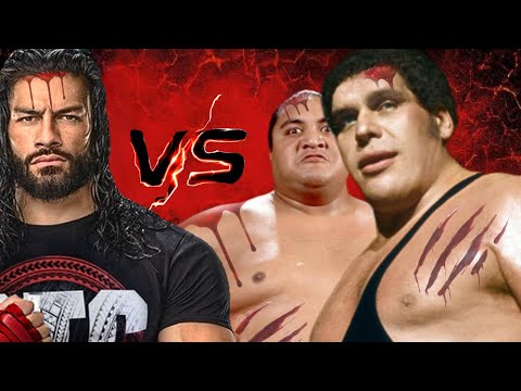 CAN ORIGINAL TRIBAL CHIEF ROMAN REIGNS MANAGE ANDRE THE GIANT |Roman Reigns vs Solo Sikoa - WWE 2k24