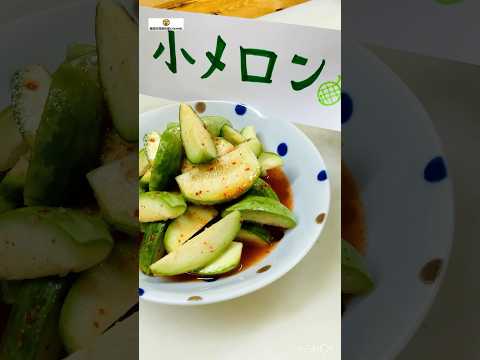 小メロン漬けもの🍈 #cooking #recipe #簡単レシピ #節約レシピ #food #漬け物 #メロン #kimchi