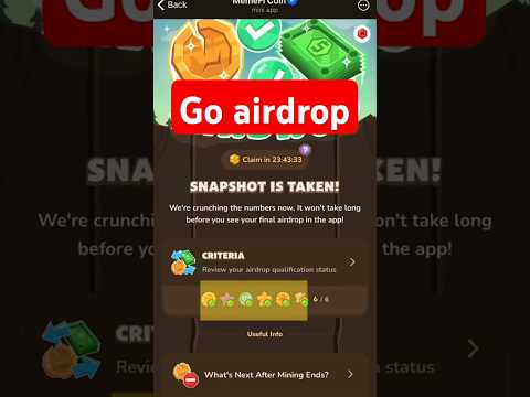 Go airdrop | কয়েন নাই কেন? | memefi coin not showing | memefi level problem | memefi new update