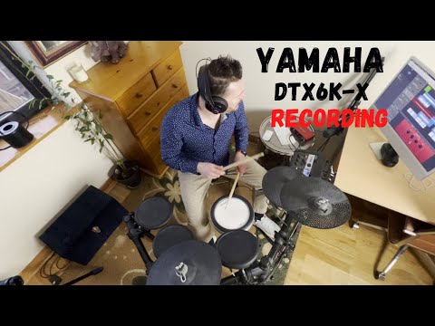 Yamaha DTX6K-X Rock Recording