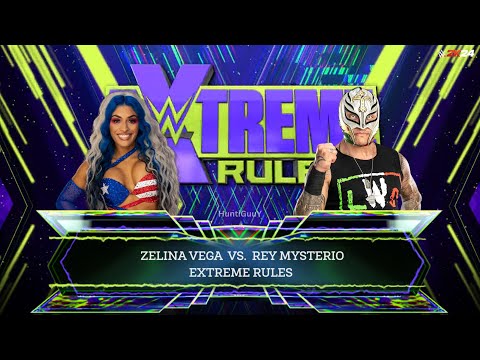 Zelina Vega vs. Rey Mysterio | WWE Extreme Rules Match - Intergender Match