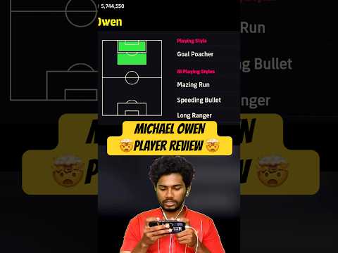 MICHAEL OWEN 🤯🔥 watch full(channel)#michaelowen #owen #efootball25 #richboy