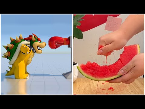 Bowser Gets abused For Almost 2 Minutes 🍄 How I made the Sound effects!!🙃