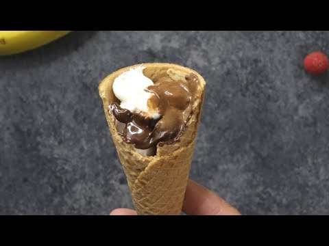 S'mores Campfire Cones