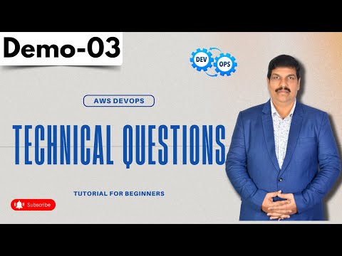 AWS DevOps Demo 03 | Technical Questions | Tutorial for Beginners