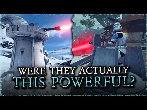 All Turrets We Used in the Battlefront Series EXPLAINED