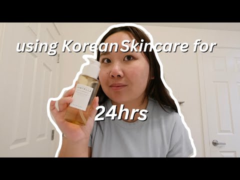 Using Korean Skincare for 24 Hours