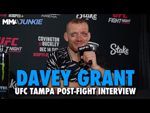 Davey Grant Calls for 'Dream Matchup' vs. Jose Aldo | UFC Tampa