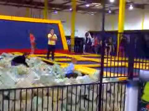 Josh flipping out at Sky High