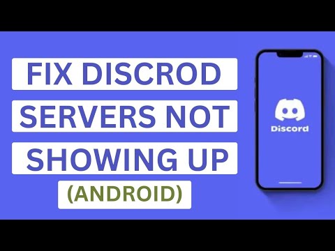 Fix Discord Serves Not Showing Up Problem (Android)