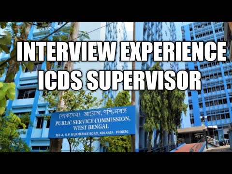 MY ICDS SUPERVISOR INTERVIEW EXPERIENCE #icdssupervisor #interview #wbpsc