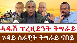 ሓዱሽ ፕረዚደንት ትግራይ | ጉዳይ ሰራዊት ትግራይ ናበይ || Tigray News 24