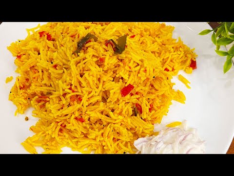 சுவையான தக்காளி சாதம் | Tomato Rice | Simple & Tasty Tomato Rice | Easy Thakkali Sadam/Variety Rice