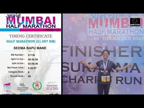 Amchi Mumbai - Half Marathon 21 Km