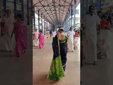 Everyone shines a bit more in the saree!💚 #throwback #guruvayoor #sareelove