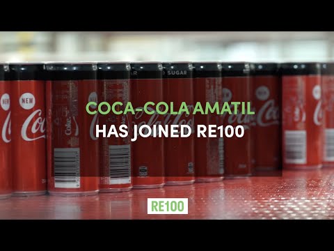 Coca-Cola Amatil joins RE100