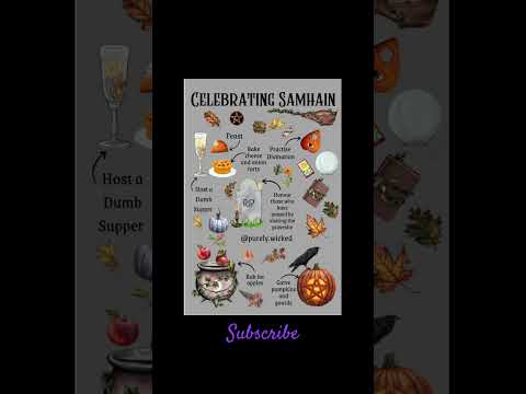 How To Celebrate Samhain on October 31st #samhain #witch #wicca #wiccan #witchy #wheeloftheyear