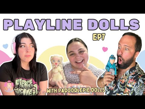 PLAYLINE DOLLS (with Padoodlepie dolls) UNHINGED: A DOLL COLLECTOR PODCAST (EP 7)