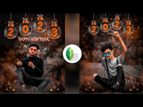 Happy New Year 2023 Photo Editing | Snapseed New Year Photo Editing | Happy New Photo Editing 2023