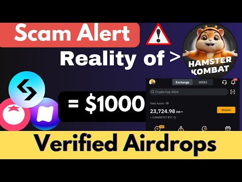 Scam Alert ❗ Hamster kombat | new verified telegram mining | crypto Airdrop