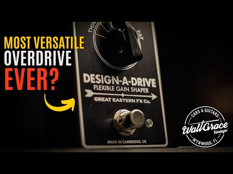 A pedal you can redesign on the fly! Great Eastern FX Co. Design-A-Drive Overdrive