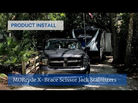 Installation of MORryde X Brace Scissor Jack Stabilizers