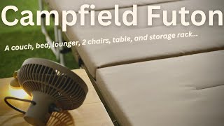 Snow Peak Campfield Futon: The Most Versatile Futon I've ever seen!