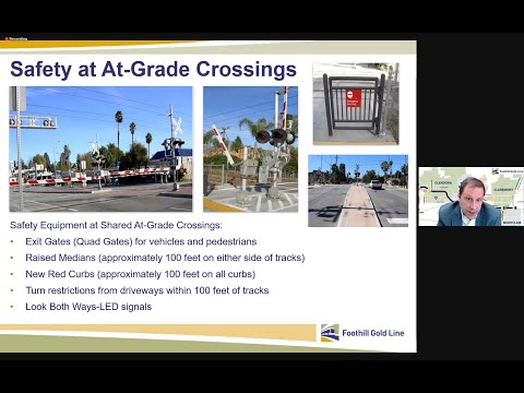 Foothill Gold Line Virtual Community Meeting (May 19, 2021) - Presentation and Q&A Session