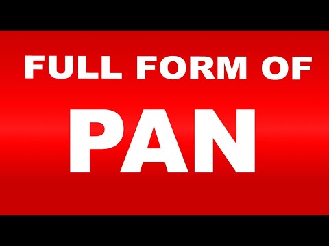 Full Form of PAN | What is PAN Full Form | PAN Abbreviation