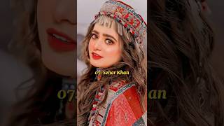 Top 10 Most Beautiful Pakistani Actress 2024 😍 #shorts #top10 #pakistanidrama #yumnazaidi #sajalaly