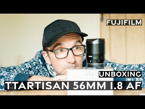 TTArtisan 56mm 1.8 AUTOFOCUS lens for FUJIFILM - unboxing