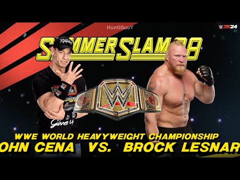 FULL MATCH - John Cena vs. Brock Lesnar - WWE Title Match: SummerSlam