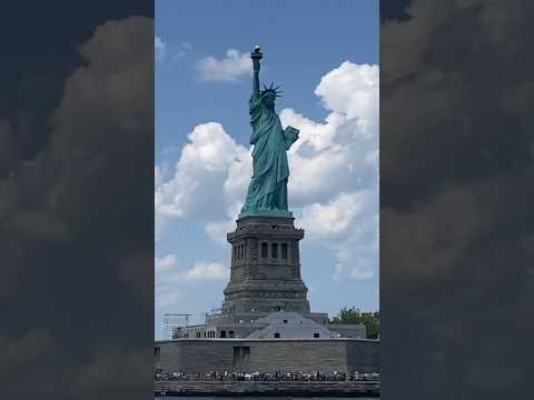 360° Angle view of Statue of Liberty!!! @rafisviews #shorts #statueofliberty