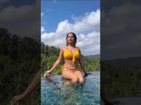 Kate Sharma Sexy look In Yellow bikini 😍😍😍🔥🔥 #katesharma #shortvideo #shorts #youtubeshorts