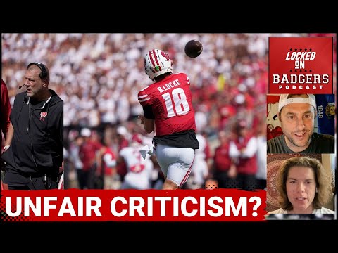 Wisconsin Badgers football 2-2 Start: Fair Criticism or Overblown Reactions?