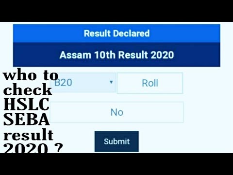 MT-TECH || who check|| HSLC|| SEBA Results 2020 ?