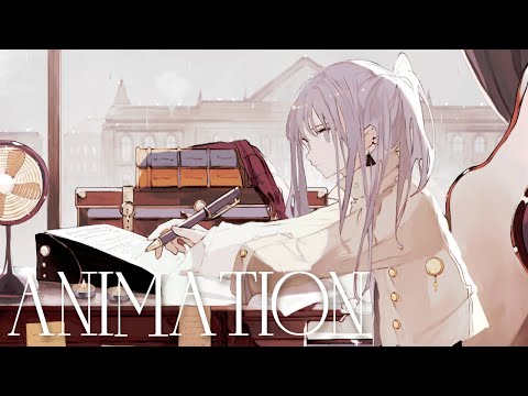 Rainy day - Animation アニメ 4K 雨音