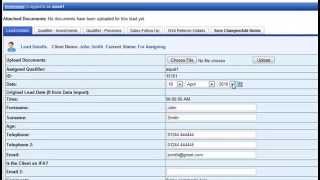 Lead Management Software - Assigning a Lead