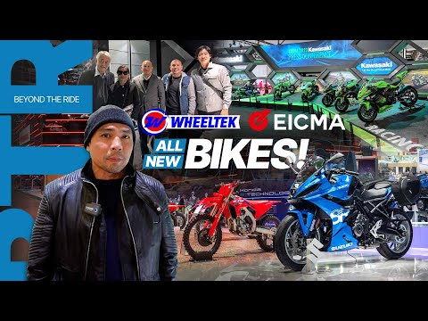 Expect All New Bikes From Wheeltek Philippines — Kawasaki, Honda, Suzuki | EICMA 2023 Recap