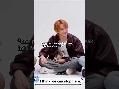 MARK IS OFFICIALLY A DAD 🐶💗#marklee #nctdream #buzzfeed