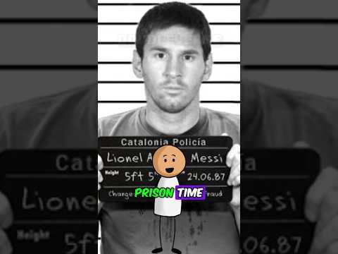 LIONEL MESSI BEHIND BARS? | The FACT You MUST KNOW #messi #football #facts