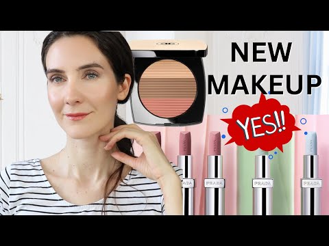 PRADA BEAUTY stole the show | New Makeup Try on Haul | Chanel Healthy Glow | NEW Lip Balms |Guerlain