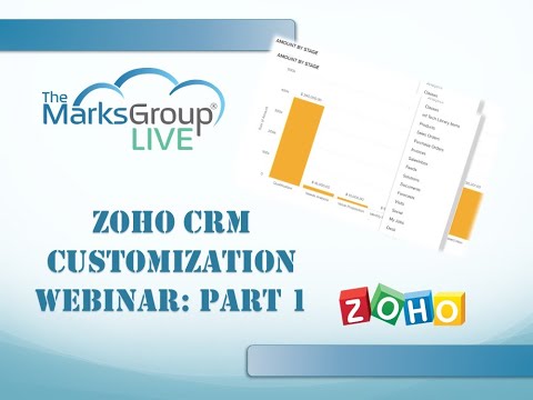 Zoho CRM Module Customization Webinar