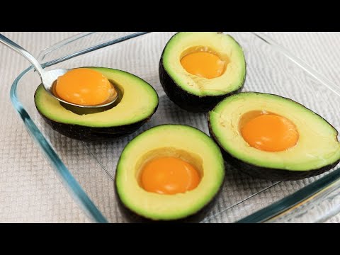 I have never had such delicious avocados! 2 Easy Avocado Egg Breakfast Recipes